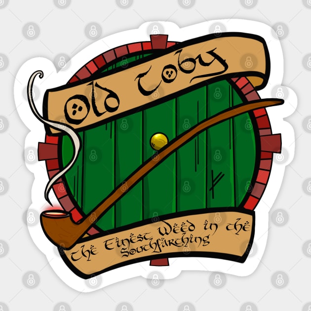 Old Toby Sticker by Az